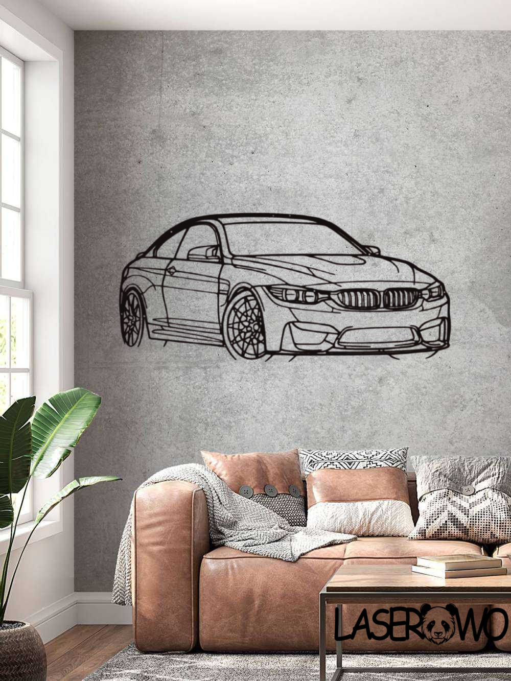 BMW M4 – DEKORACJA HDF 3MM