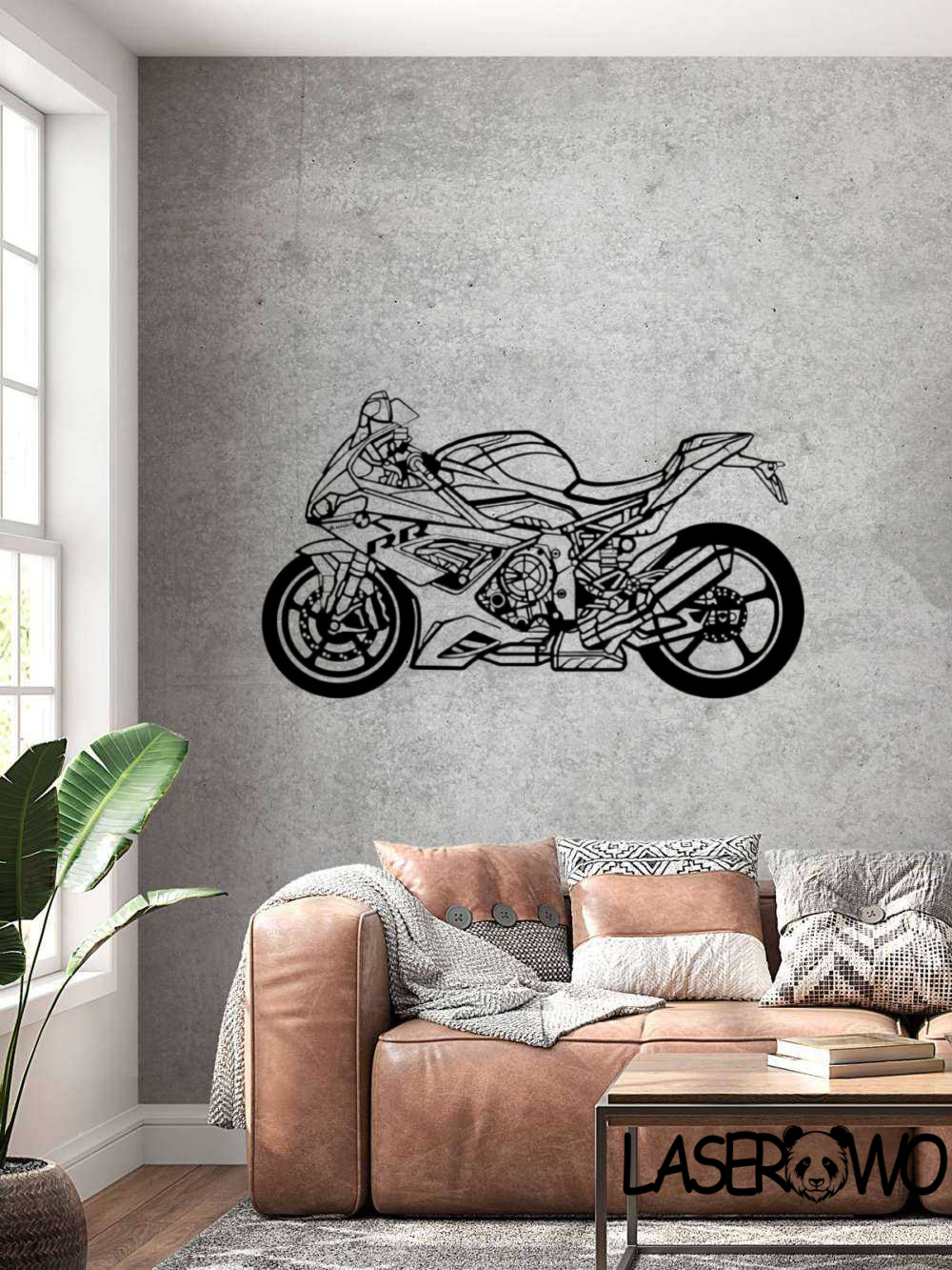 BMW S1000RR - DEKORACJA HDF 3MM