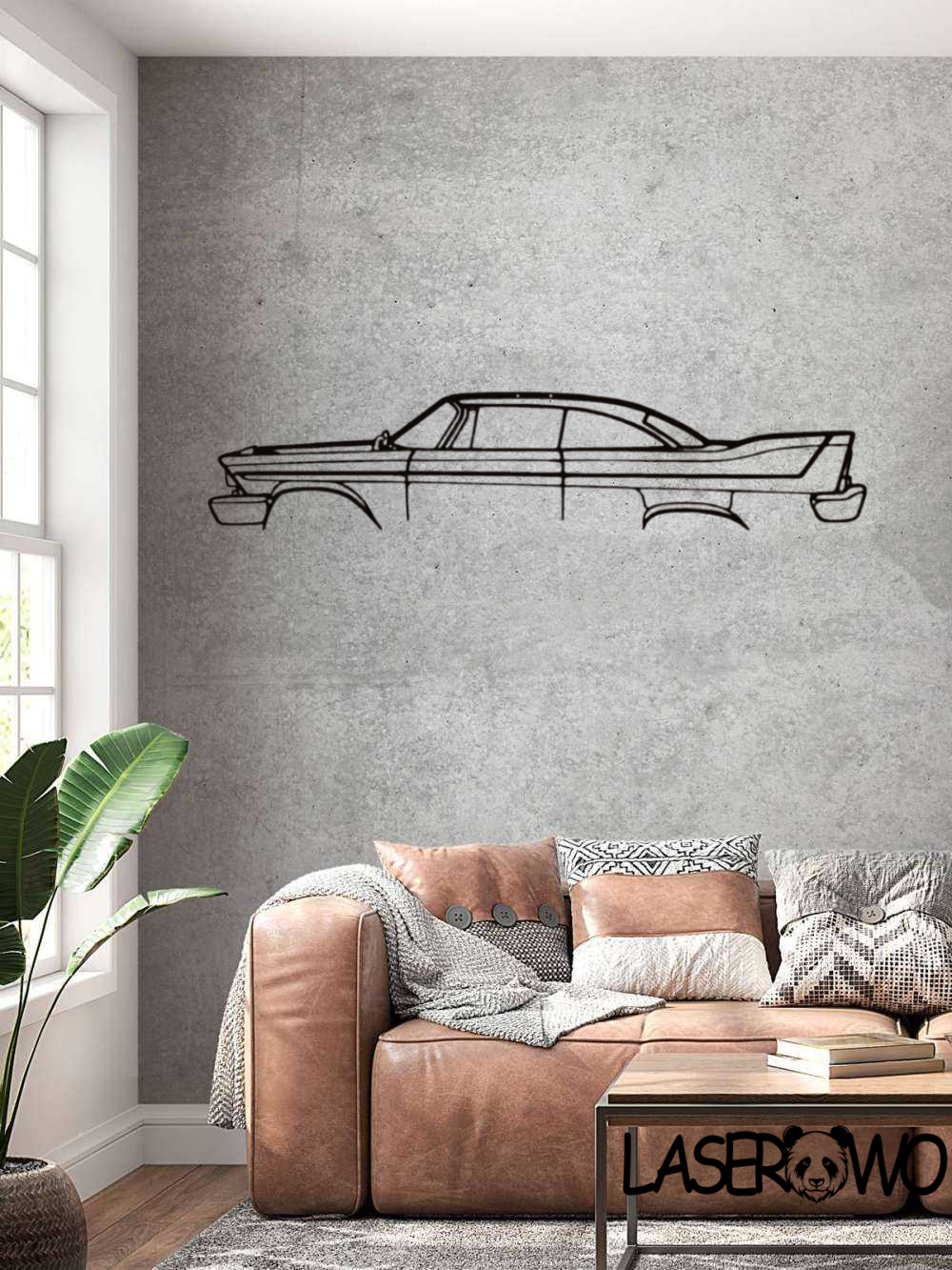 Cadillac DeVille 1959 - DEKORACJA HDF 3MM