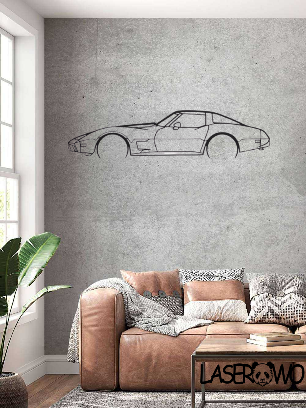 Chevrolet Corvette C3 – DEKORACJA HDF 3MM