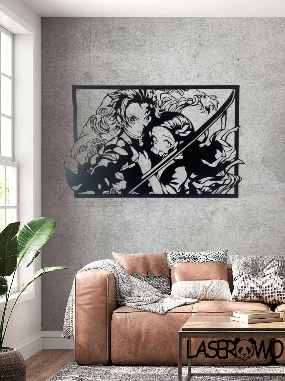 Demon Slayer – TANJIRO & NEZUKO – DEKORACJA HDF 3MM