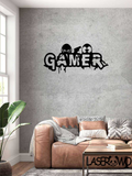 GAMER – NAPIS DEKORACYJNY – DEKORACJA HDF 3MM