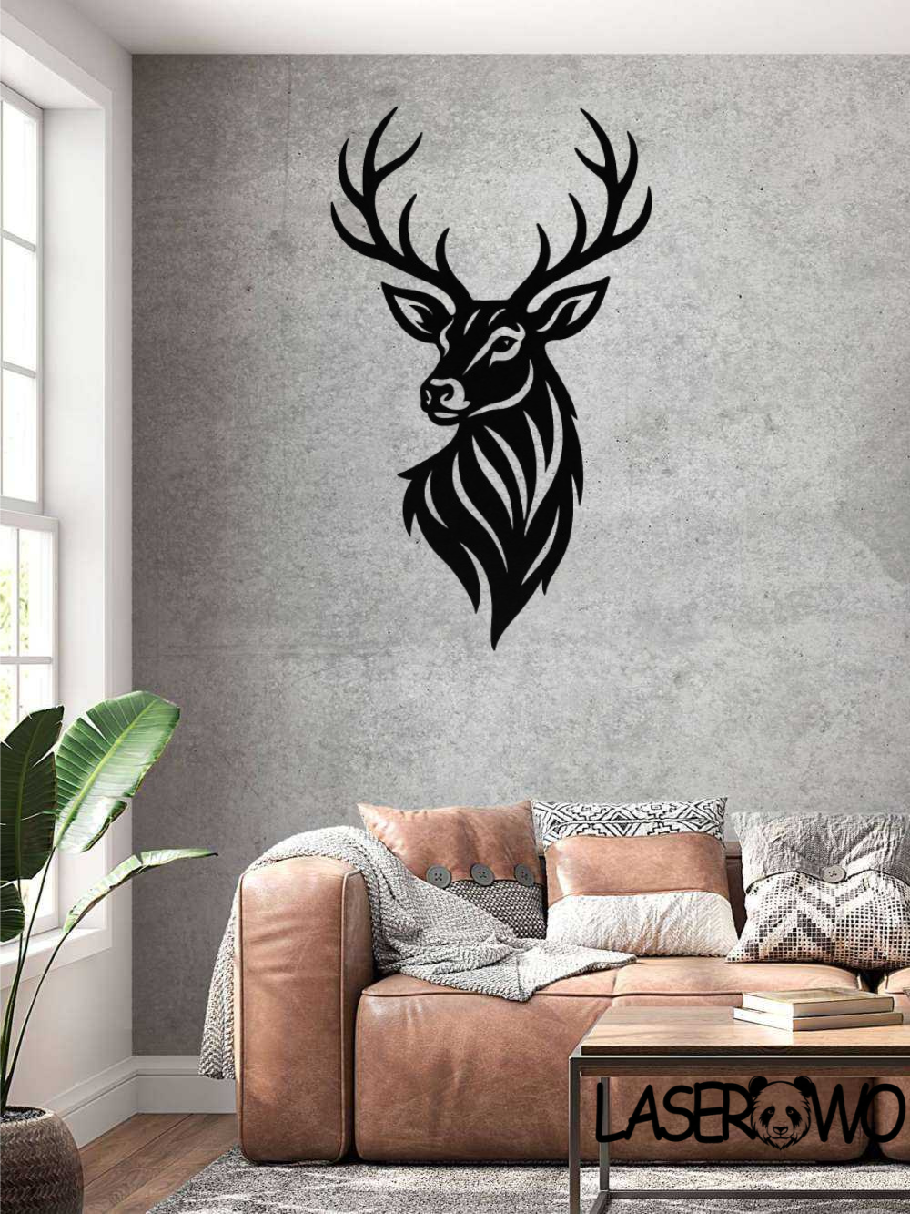 JELEŃ - DEKORACJA HDF 3MM