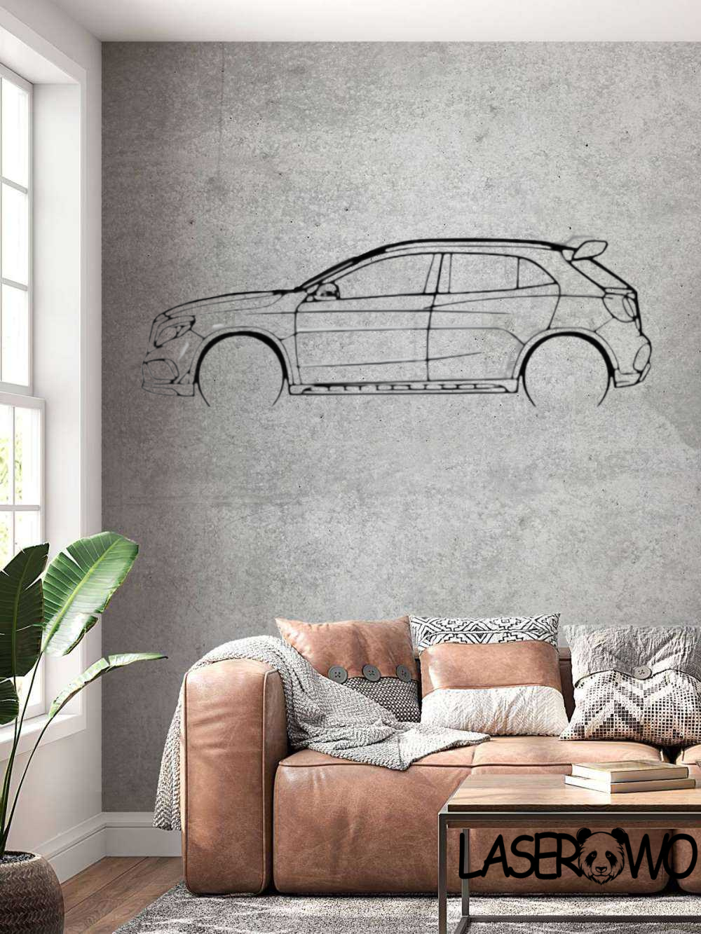 MERCEDES-AMG GLA 45 – DEKORACJA HDF 3MM