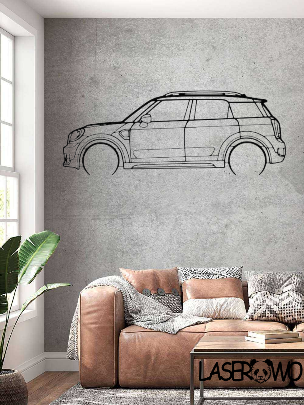 MINI COUNTRYMAN – DEKORACJA HDF 3MM