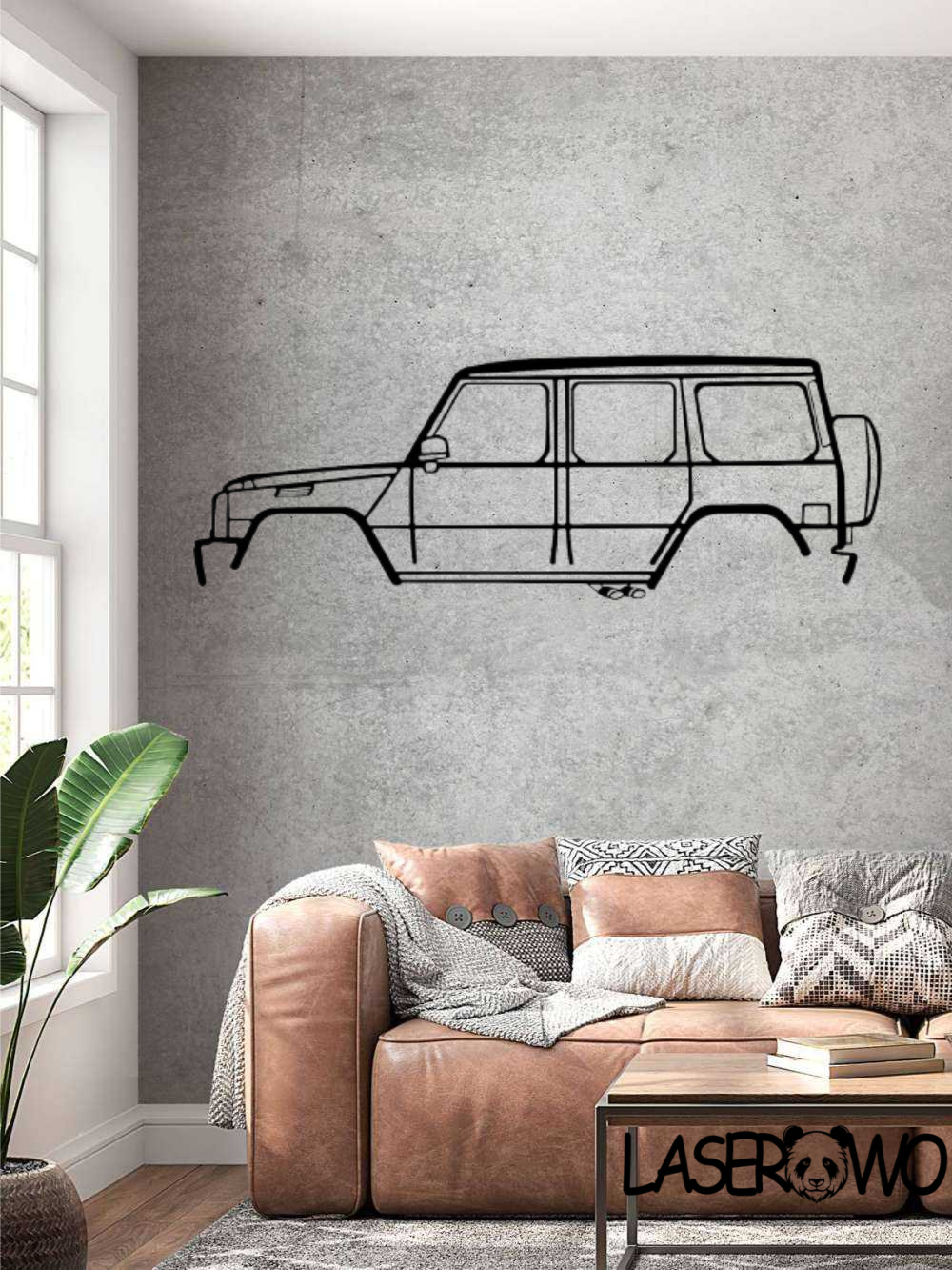 Mercedes-Benz Klasa G (G-Wagon) – DEKORACJA HDF 3MM