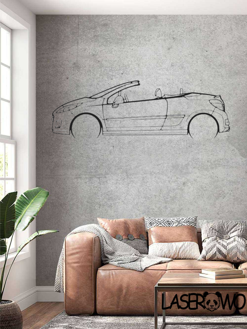 PEUGEOT 207 CC – DEKORACJA HDF 3MM