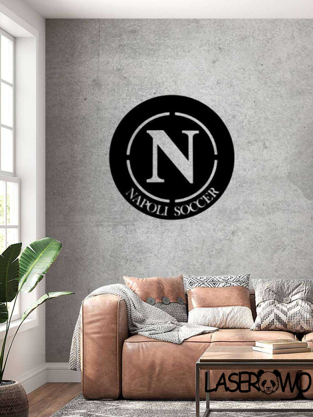 SSC NAPOLI – LOGO – DEKORACJA HDF 3MM