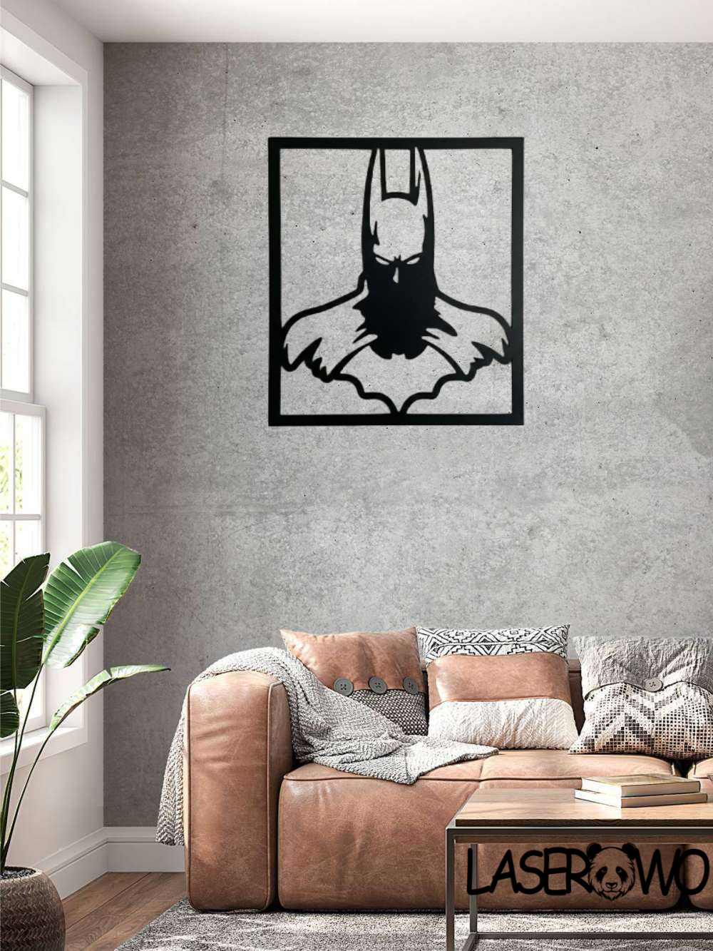 SYLWETKA BATMANA - DEKORACJA HDF 3MM