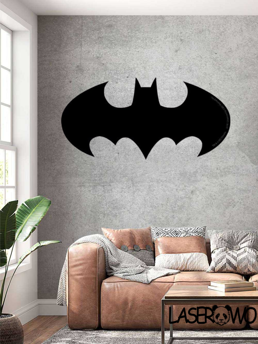 SYMBOL BATMANA DC - DEKORACJA HDF 3MM