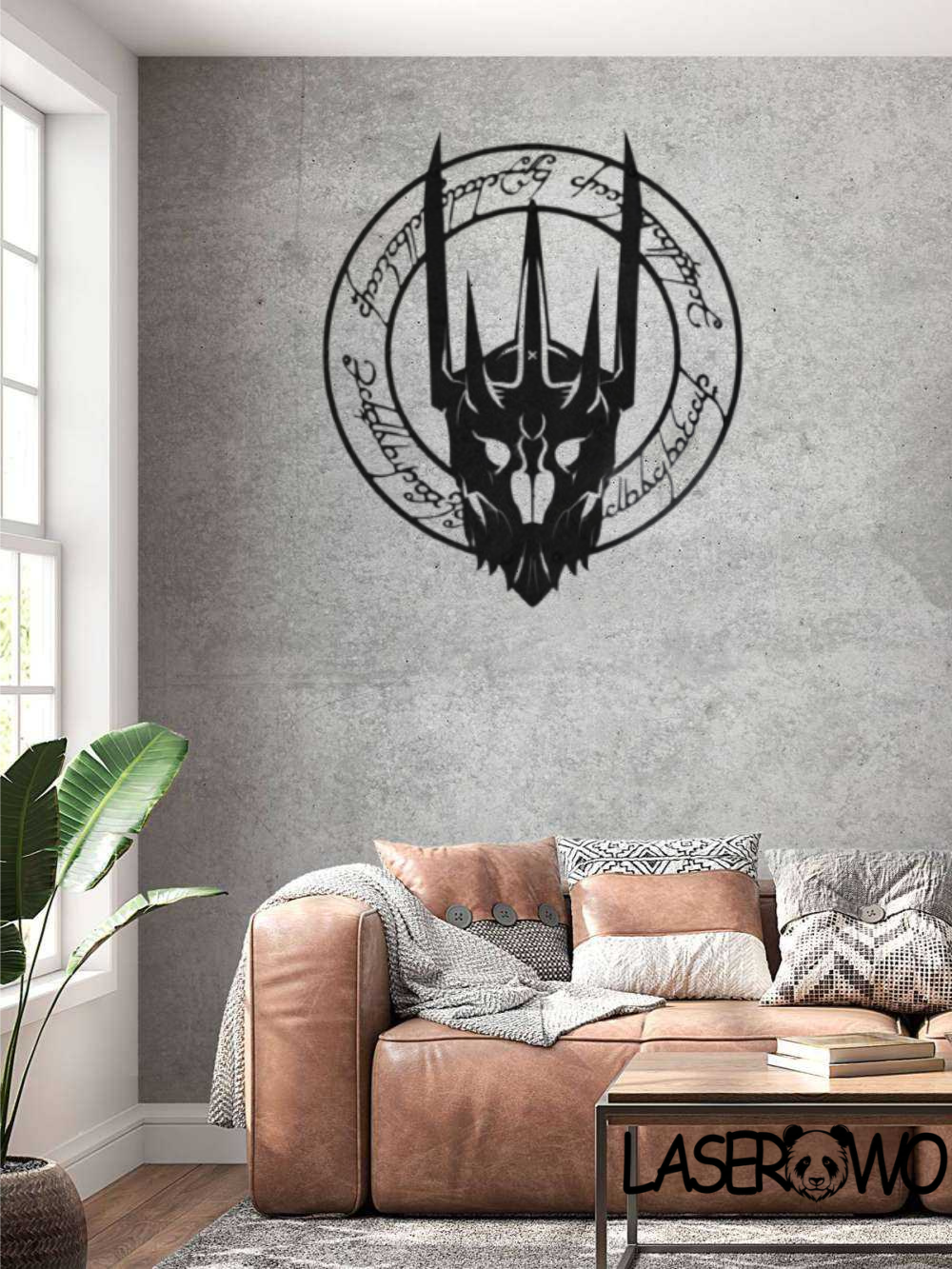 WŁADCA PIERŚCIENI – SAURON – DEKORACJA HDF 3MM